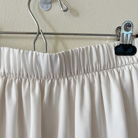 TALULA Aritzia Small White High Low Skirt Fairy Whimsy Ballet Coquette - Picture 6 of 10